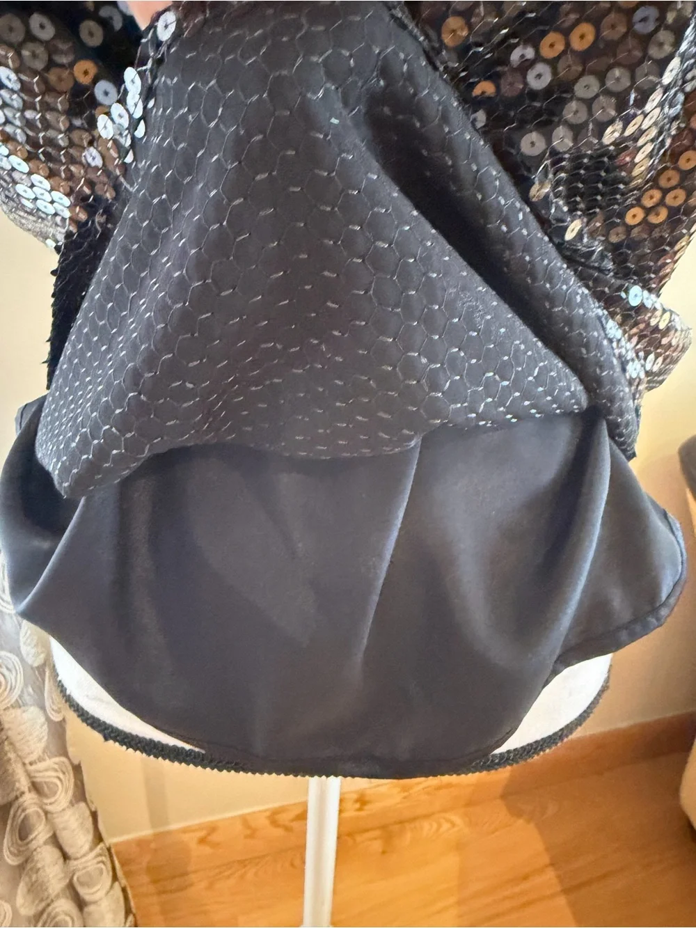 Liz Claiborne black sequin